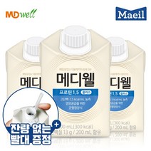 엠디웰 메디웰 프로틴1.5 환자영양식, 200ml, 30캔