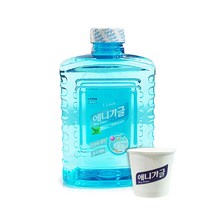 애니가글 1500ml 후레쉬민트 6개 + 가글컵(720입) 세트, 1box