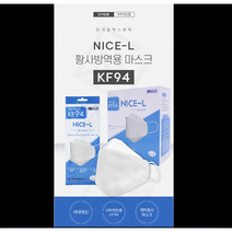나이스엘 화이트 KF94마스크, 100매