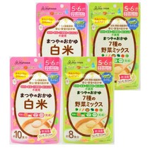 Matsuya Baby Food Vegetable Rice Porridge 마츠야 이유식 백미 쌀죽 7gx10입 2팩+야채 죽 7gx8입 2팩