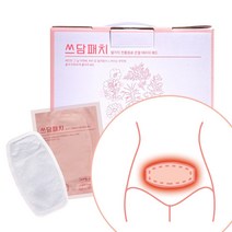 그날 생리 불편함 완화 핫팩 쓰담패치 30매입, 1박스