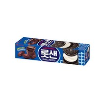 롯데 롯샌 화이트크림깜뜨 105g 3개 쵸코 탕비실 어린이집 사무실간식 주전부리, 2개