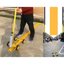 주차선도색 페인팅 셀프 스프레이 차선 도색 안전선, M형 4륜 마킹카, 단일사이즈