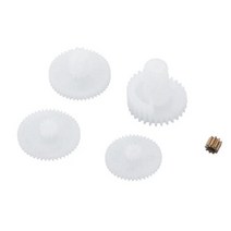 RC서보 아두이노서보모터 wltoys v950 부품 메인 모터 서보 기어 샤프트 베어링 축 블레이드 클립 고무 링 로터 헤드 스와시 플레이트 테일 붐 홀더 연결, 1set 서보 기어