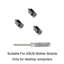 HFEIX M.2 Standoff and Screw for M.2 Drives ASUS Motherboard M.2 Screw (3 Sets)+Hex Nut Stand Off Sp, 1