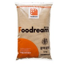 푸드림 갈색설탕, 5kg, 3개