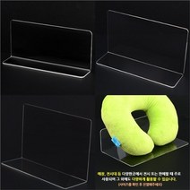 중형 투명 아크릴칸막이 L형 아크릴진열대 전시대 아크릴칸막이진열대 소품진열, 기본