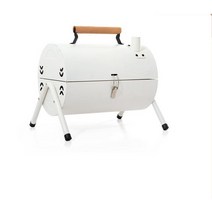 YAPOGI 훈제 바베큐 숯불 그릴갬성캠핑 화로대 캠핑화로, B1화이트