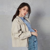 [지오다노] 373509 여성 NEW 나일론 숏 자켓 05373509