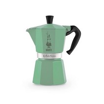 비알레띠 Bialetti Moka Express 6컵 샐비어 - 한정판 (세이지), Ocher _6 Cups