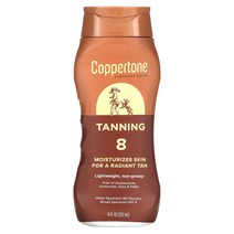 Coppertone Tanning Sunscreen Lotion SPF 8 8 fl oz (237 ml)