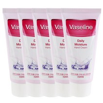 (5개)바세린 데일리 모이스처 핸드크림 80ml