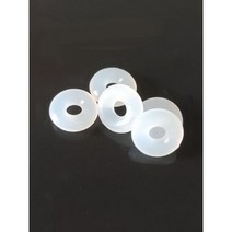10PCS 실리콘 고무 씰 O-링 두께 CS 2mm 외경 OD 5/5.5/6/7/8/9/10/11/12/13/14/15/16/17/18/19/20mm VMQ 개스킷, 80x76x2mm, WHITE