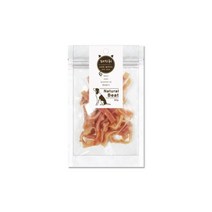 수제간식 돼지귀 슬라이스 80g 애완 개간식 애견 강아지 고기