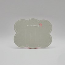 구름핀택 100장, 그레이(리본)