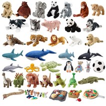 이케아 봉제인형 모음 애착인형 동물 주방놀이 공룡 장난감 완구 유아용품, DJUNGELSKOG 융엘스코그 사자