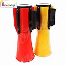 SBAKN 끼우는 차단봉 3M 노랑 플라스틱체인 안전체인, 빨강