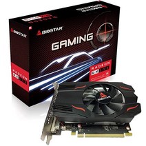 VIEW MAX Biostar Radeon RX 550 4GB GDDR5 128비트 DirectX 12 PCI Express 3.0 DVI-D 듀얼 링크 HDMI Display