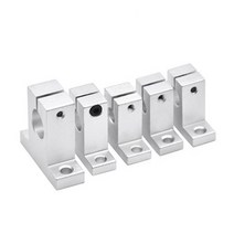 베어링 볼베어링 1pc 선형 광축 sk 수직 지원 알루미늄 합금 프레임 광택 막대 홀더 sk 8mm 60mm, sk60mm