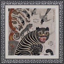 이루나다 보석십자수액자 or 명화 유화 그림 사진액자 중형 거실액자, ER-280 골드