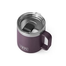 YETI 램블러 14온스 머그 진공 단열 스테인리스 스틸 MagSlider 뚜껑 포함, Nordic Purple