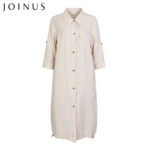 조이너스 소매롤업 롱 블라우스-JF19RB5203049A