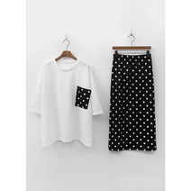 래피의류 투피스세트 체크투피스 여성치마 투피스치마 도체세트