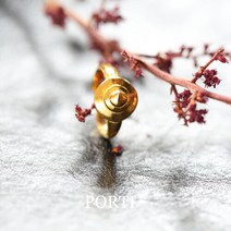 뽀르띠 [뽀르띠] 황금똥 순금 돌반지 백일반지 3.75g