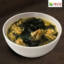 기타 [채선당]국내산 아귀 뼈 육수로 만든 통영굴 미역국 400g x 6팩, 상세 설명 참조