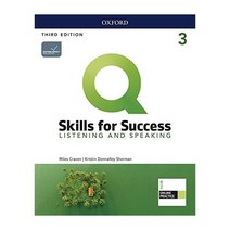 Q Skills for Success: Listening and Speaking 3 Student Book (with Online Practice), Oxford, Q Skills for Success: Listen.., Miles Craven(저),Oxford..