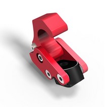 차량용자전거캐리어 바이크 오토바이 후크 자전거 수하물 가방 헬멧 랙 알루미늄 클로 운송 운반 설치 보관 홀더 7 색, [02] Red