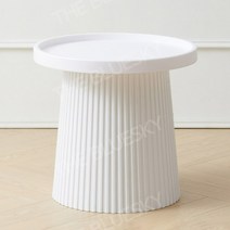 리빙다이닝테이블 커피 테이블 북유럽 스타일 라이트 럭셔리 라운드 커피 테이블, 하얀