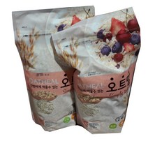 간편하게 먹을수있는 오트밀1.2kg X 2개