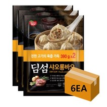 동원 딤섬 샤오롱바오 390g 6봉, 6개