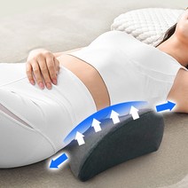 어나더랩 허리 베개 요추 디스크 밀착케어, 2개
