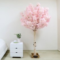 조아트 벚꽃나무 자작나무 라일락나무 인조나무 조화나무 실내조경 인테리어, 11. 구름벚꽃 목대형 190cm