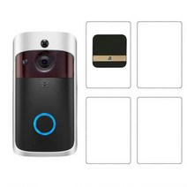 도어벨 비디오 V5 스마트 와이파이 무선 초인종 AC110 220V 18V 500mah 전원 어댑터 EKEN V7 원격 모니터 인터콤, [03] option 1