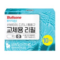 불스원 폴라프레쉬 선바이저 리필 10개입, 1개, 아쿠아향