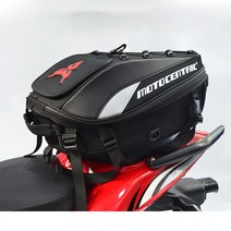 MOTOCENTRIC 오토바이 리어백 방수 확장 바이크 가방-Q1744XR, MC-0102블루