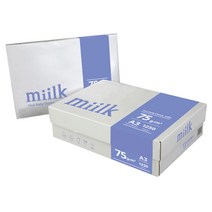 +[시둥마켓]+_(대한민국제지) 밀크 복사지 A3 75g 1BOX(1250매) 75G 1250매 한국75G+[Sidoong]