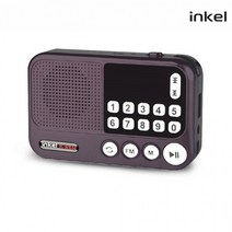 인켈 휴대용 라디오 MP3 스피커 (블랙) (IK-WR40), 상세페이지 참조, 상세페이지 참조