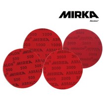 아브라론 아발론 샌딩패드 6인치 4개 세트구성 500방 1000방 2000방 3000방