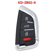 자동 차키 복사 스마트키 폴딩키 원격시동 디스플레이키 KEYDIY 범용 스마트 키 ZB02-3/4 ZB01 KD-X2 자동, 02 B_04 04