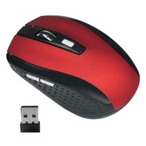 PC 머 마우스 USB 3D 유선 광학 미니 소형 노트북 컴퓨터 유선/무선 게임, [05] 2.4GHz Wireless USB