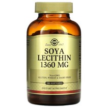 솔가 소야 레시틴 1360mg 180정, 1개, 기본