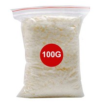DIY 양초 제작용 천연 대두 왁스 심지 수제 선물 100g, [01] 100G