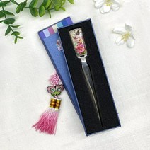 [예원콜렉션] 고급 자개 편지 레터 오프너 나전 지칼 페이퍼나이프 문구 바이어선물 외국인선물 답례품, 자개 편지 오프너, 08 한글