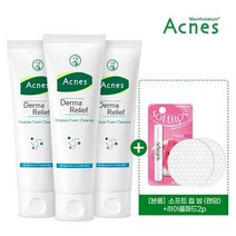 아크네스 더마릴리프 모이스처 폼클렌저 125ml 3개, 상세설명 참조, 상세설명 참조, 없음