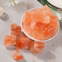 콩자갈 바닥 자갈돌 조경돌 천연 오렌지 소금 거친 자갈 광물 표본 가정 수족관 위한 치유 돌 품, 30-50mm 100g