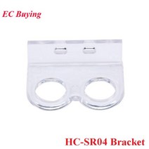 초음파센서 us 100 us 015 us 016 us 025 us 026 cs100 hc sr04 초음파 거리 측정 센서 모듈 보드 arduino용 거리 측정 감지기, hc-sr04 브래킷